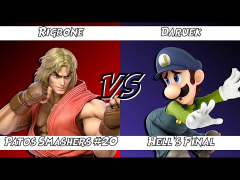 Patos Smashers #20 Hell's Semis - Rigbone (Ken) vs Daruek (Luigi)