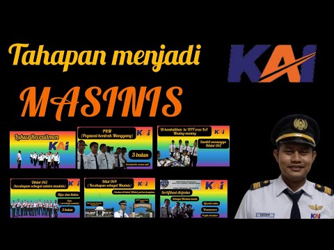 TAHAPAN MENJADI MASINIS PT KAI TERBARU