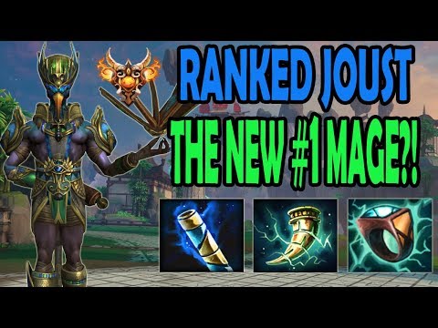 THE NEW BEST MAGE IN RANKED JOUST?!?! Ranked Joust - Smite
