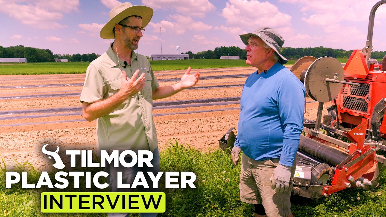 OSU Specialty Crops Manager Talks Plastic Mulch Laying with Tilmor