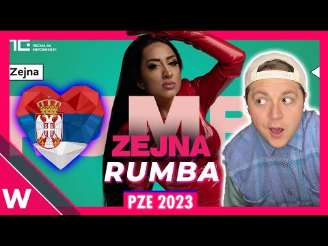 Zejna "Rumba" Eurovision Serbia 2023 Reaction