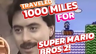 Man traveled 1000 MILES to get SUPER MARIO BROS 2!!