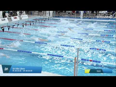 Finale dei 50 Stile Libero Ragazzi Femmine - 18 Memorial  Chiara Giavi