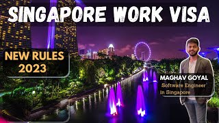 Singapore Work Pass Rule Changes in 2023 | EP vs S-Pass | Hindi Audio | EP Process Video