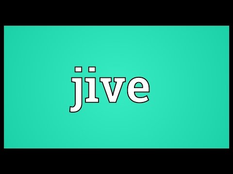 Jived Definition