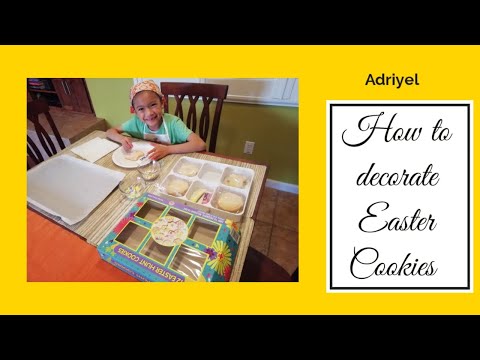 How To Decorate Easter Cookies | Simple and Easy