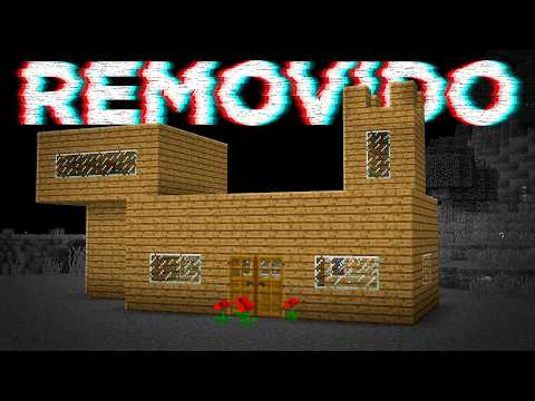 Explorei Estruturas Removidas do Minecraft