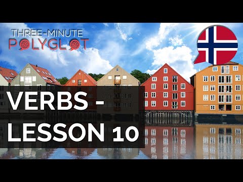 Learn Norwegian: Verbs with Conjugation and Examples | Lesson 10