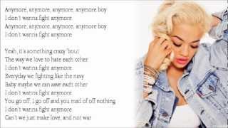 Rita Ora - Love And War ft. J.Cole (Lyrics)