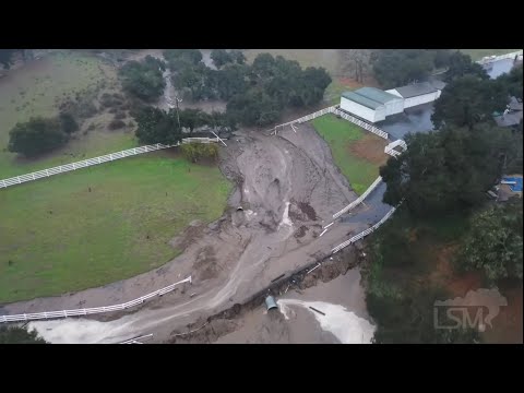 01-27-2021 Salinas, CA - Significant Debris/Mudflow Damage
