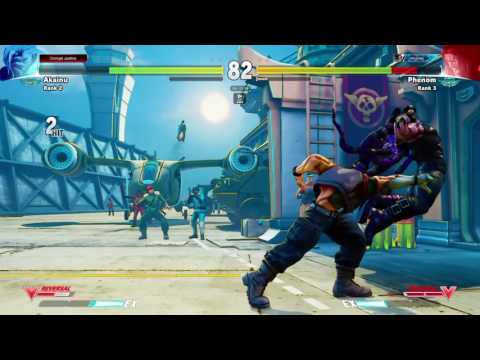 SFV - Akainu (Nash) Vs Phenom (Necalli)