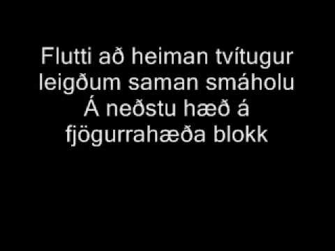 Hvanndalsbræður Vinkona með texta
