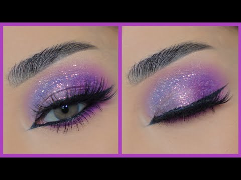 Maquillaje Dramatico Morado | PASO A PASO