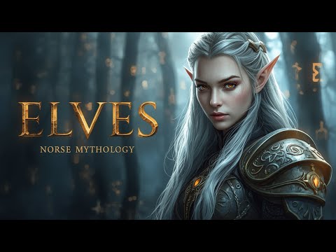 ELVES: Norse Mythology Explained | Complete Lore & Legends to Sleep To (Ljósálfar & Dökkálfar)