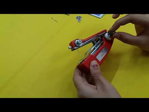 How to Use AMI Mini Hand Sewing Machine Stapler Movement