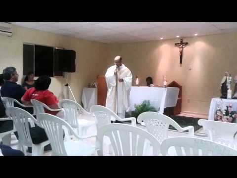 Homilia Missa  Padre Hélio 20/08 - Parte 01/02