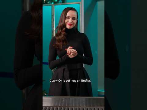 sofia carson tests her TSA skills #carryon