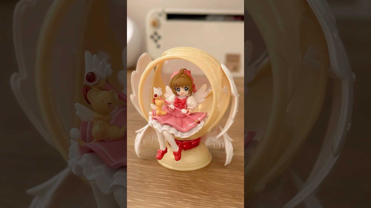 ガシャポンオンラインのカードキャプターさくらカプセルスフィア開封&組み立ての儀🌸