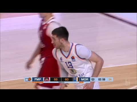 Needham and Lazić connect for the alley-oop dunk (FMP - Mornar, 5.4.2021)