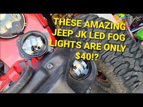 Best Jeep LED Fog Lights and They are Only $40