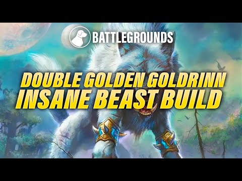 Double Golden Goldrinn Insane Beast Build | Dogdog Hearthstone Battlegrounds