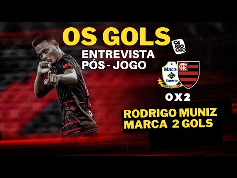 FLAMENGO 2 X 0 MACAÉ - OS GOLS - ENTREVISTA PÓS - JOGO - CAMPEONATO CARIOCA 2021