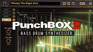 Video thumbnail for PunchBox 2 - Bass Drum Synthesizer by d16group