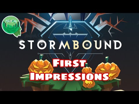 Stormbound First Impressions! (Multiplayer Strategy Card Game) - YouTube