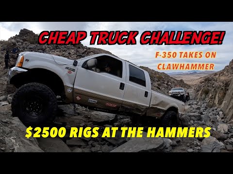 Cheap Truck Challenge! $2500 rigs at the Hammers!
