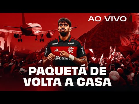 🔴 AO VIVO: CHEGADA DE LUCAS PAQUETÁ - EXCLUSIVO NA FLAMENGO TV | 29/01/26