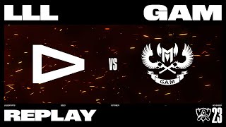 Worlds 2023 - Play-In Day 5 // LOUD vs GAM