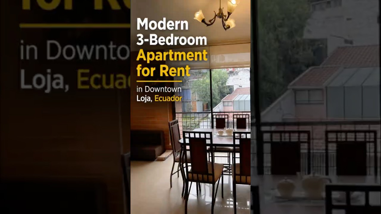 Semi-furnished apartment for rent in Ciudadela Zamora, Loja
