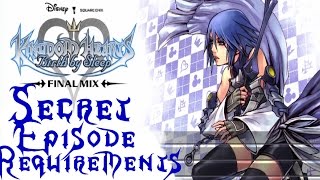 Kingdom Hearts Birth By Sleep Final Mix Secret Episode Requirements