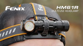 Nabíjecí čelovka Fenix HM61R Amber