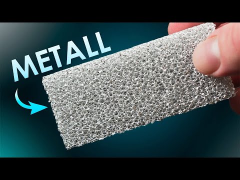Metal foam – The most difficult material to make!