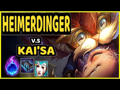 ARROW (HEIMERDINGER) vs KAI'SA - BOTTOM ADC CHALLENGER GAMEPLAY - NA