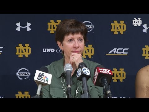 @ndwbb | Post-Game Press Conference vs. Toledo (2019)