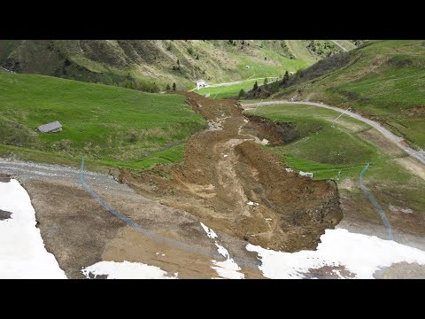 Foppolo, la frana al Montebello del 1 giugno 2024