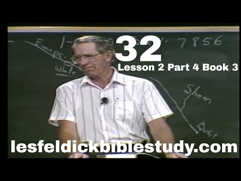 32 - Les Feldick Bible Study Lesson 2 - Part 4 - Book 3 - Babel, "False Gods": Genesis 9-12