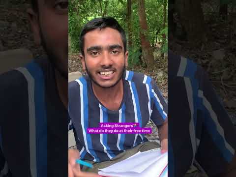 Asking strangers what they do at there free time | THEBHUONE #youtube