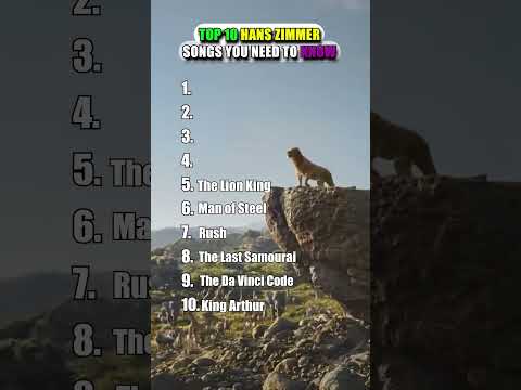Top 10 best songs of Hans Zimmer part 1 #hanszimmer #epicmusic  #soundtrack  #epicsoundtrack #music