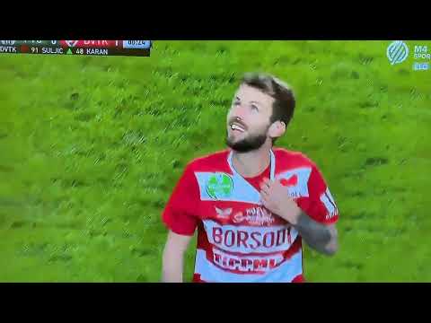 Suljicot becserélték 84.percben, 85.percben gólt rúgott, majd 89.percben lecserélték