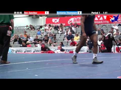 Ben Sanchez vs. Santonio Thompson at 2013 Las Vegas/ASICS U.S. Open