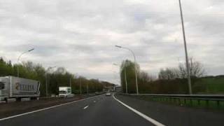 A6 E25 Autoroute, Luxembourg - Arlon
