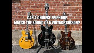 Video thumbnail for Can a Chinese Epiphone Match the Sound of a Vintage Gibson? by Andreas Amnell