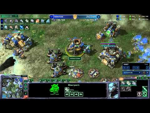 Ax.Crank (P) vs Hideortoss (T) in Starbow mod