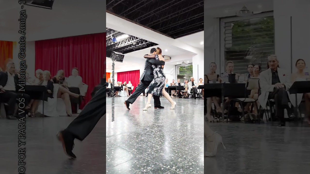 Meta Fierro (D'Arienzo) Miriam Copello y Cristian Correa. Milonga Gente Amiga 1feb25 (3/3)