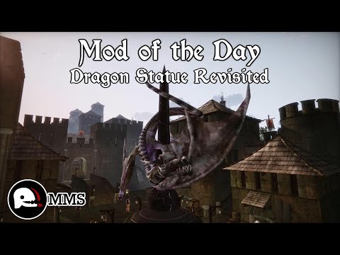 Morrowind Mod of the Day EP145 - Dragon Statue Revisited Showcase