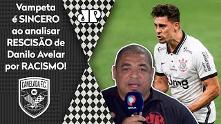 ‘O Corinthians está totalmente errado’: Vampeta critica rescisão com Avelar por racismo