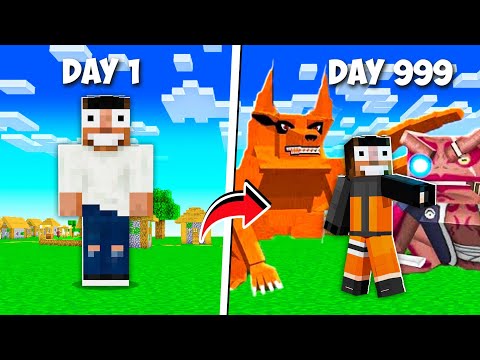 300 Days Surviving as Naruto in Minecraft! EPIC Mods Gameplay